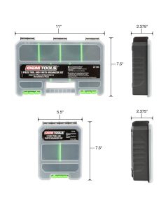 OEMTOOLS 3-Piece Organizer Set