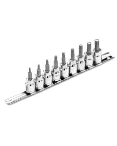 9pc 3/8 Dr Star Bit Skt Set