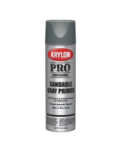 Krylon Professional Sandable Primer; Gray; 15 oz. Aerosol