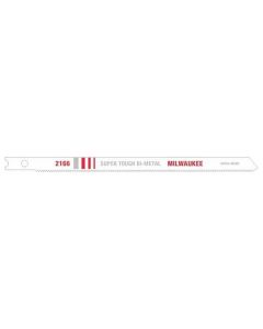 Milwaukee 5 in. Metal Cutting Jig Saw Blades, 24 TPI, Bi-Metal, U-Shank, (5-Pack)