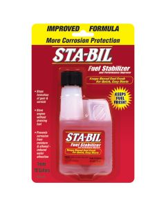 STA-BIL Fuel Stabilizer, 4 oz Card Bottle, Case of 24