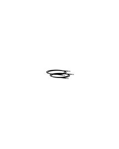 25ft. 3/8in. w/ 1/4in. F.P.T. Connectors Air Hose