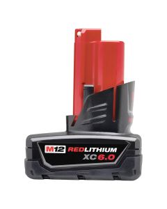 M12 12V LITH-ION XC BATTERY PACK 6.0AH