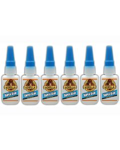 6PC 15g Gorilla Super Glue Display