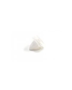 White Nylon Door Trim Panel Retainer Bottom Head Diameter 20mm (25/Bag)