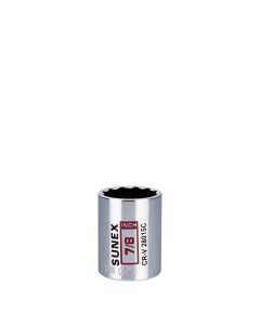 Sunex Tools 7/8 in. Chrome Socket 12-Point