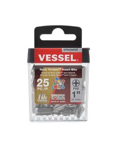 Neck Torsion Insert Bits PH2X25.4 25PC (TicTac)