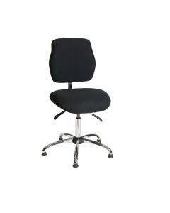 ESD Chair - Low Height -  Deluxe Black