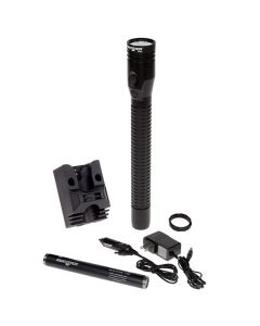 Bayco Metal Full-Size Dual-Light Rechargeable Flashlight