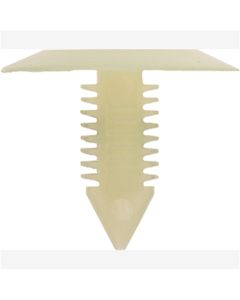 Interior Trim Panel Retainer, Nat Nylon, Size: 17/64" (7mm), Stem: 11/16", Head: 15/16", Qty: 100