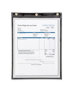 Invoice Holders, 11"x13", Black (50 Pk.)