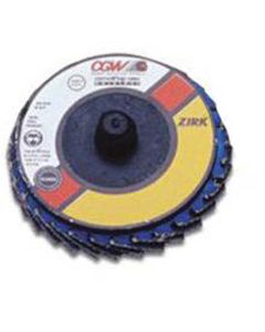 2" Flap Discs, Roloc-Type T27 Zirconia Regular 40 Grit