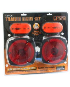 Trailer Light Kit, Multi-Function, with Standard 4 Pin Connector, 20' Wiring Harness