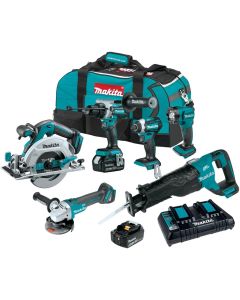 18V LXT? Lithium-Ion Brushless Cordless 6-Pc. Combo Kit (5.0Ah)