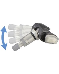 Schrader Programmable TPMS EZ-sensor with Adjutable Aluminum Clamp-in Valve and Aluminum Nut - 210 Bulk Pack