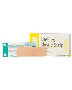 HART LiteFlex Elastic Bandage, Light Woven Strip, 1" x 3" (16/Box)