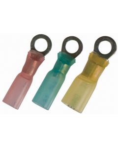 8 #10 Red CS Heat Shrink Ring - 4 Piece