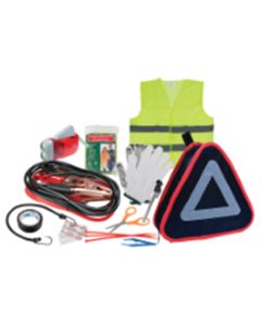 11 Pc. Roadside Emergency Kit