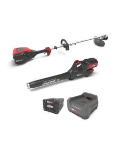 Snapper XD Briggs and Stratton 82 Volt MAX Cordless Lith-Ion Clean Up Bundle; Includes Blower, String Trimmer, 2 Ah Battery and Rapid Charger