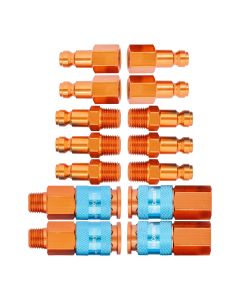 1/4" Orange Coupler Kit 14pc