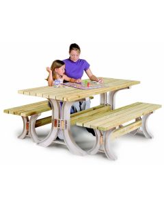 2x4 Basics Picnic Table Kit (Lumber Not Included)