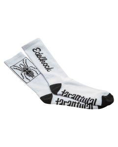 Edelbrock Black Tarantula Crew Socks (Pair)