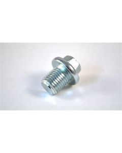 Drain Plug 14mm - 1.50 in. Regular Point Zinc Plate - 13mm Hex (6-Pack)