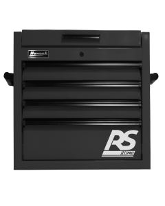 Homak Mfg. 27 in. RS PRO 4 Drawer Top Chest w/Outlet - Black