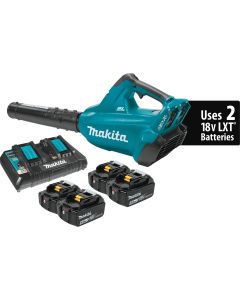 18V X2 (36V) LXT 5.0 Ah Brushless Cordless Blower Kit w/ (4) Batteries