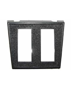 Switch Panel Mount (2) 7/16"X1-1/8" Rectan Slot 1Pc