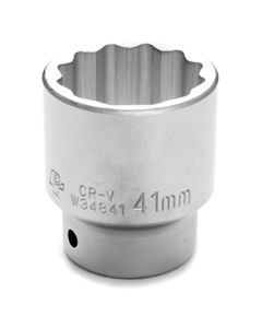 3/4" Dr 12pt Std Socket 41mm