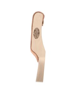 Hardwood Leather Slapper, Flat Faced