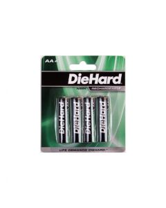 Batteries Diehard AA NiMH Rechargeable 4 PK