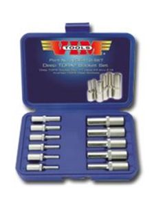 11-Piece Deep Torx Socket Set (E4 thru E18)