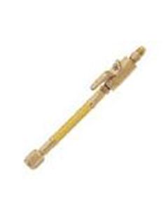 Yellow Hose With Manual Shut Off Ball Valves