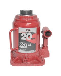 American Forge 20-Ton Red Bottle Jack