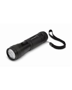 12 Led Aluminum Flashlight w/ Red & Green Led 2-Pack