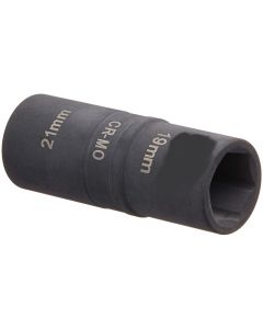 Thinwall Flip Socket, 1/2" Drive, 19mm x 21mm