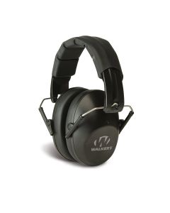 Pro Low Profile Folding Earmuff in Black