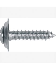 Phillips Oval Head Trim Screw, Size: 8 x 3/4", Head Size: #6, Finish: Chrome, Qty: 100