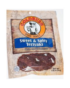 Sweet N Spicy Teriyaki 2.825 oz. Beef Jerky 12-ct