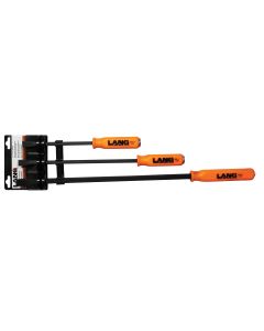 3 Piece Curved Pry Bar Set