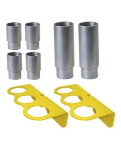 Stack Adapter Kit for 10K lb. 2-post lifts-includes (4) 3&amp;amp;quot; stack extensions, (2) 6&amp;