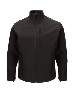 Men's Deluxe Soft Shell Jacket-Black-3XL