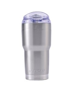 22 OZ. SLIDE LID TUMBLER IN SILVER