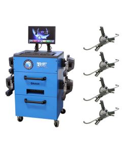 Atlas Bluetooth Wireless Alignment Machine with 3 Pt FastClamp Wheel Clamps