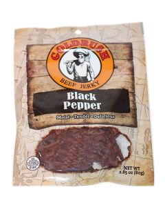 Black Pepper 2.85 oz. Goldrush Beef Jerky 12-ct Case