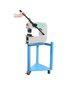 Manual press louver bending