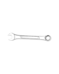 Chrome Combination Wrench, 11mm, with 12 Point Box End, Raised Panel, 5-1/8" Long
