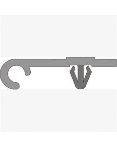 Hose Clip Windshield Wash. Honda, Hole or Screw Size:, Qty: 100, Other: 91512-SEO-003